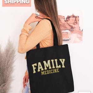 family medicine tote bag, match day, family medicine nurse, medical student, resident doctor, family medicine nurse