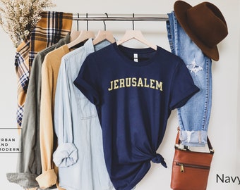 Jerusalem shirt, Jerusalem gift, Jerusalem tshirt, Israel gifts,  Jerusalem Souvenir