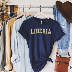 Liberia tshirt, Liberia gift, Liberia shirt, gift for Liberia, libera shirt for father&#39;s day, liberia shirt for mothers day
