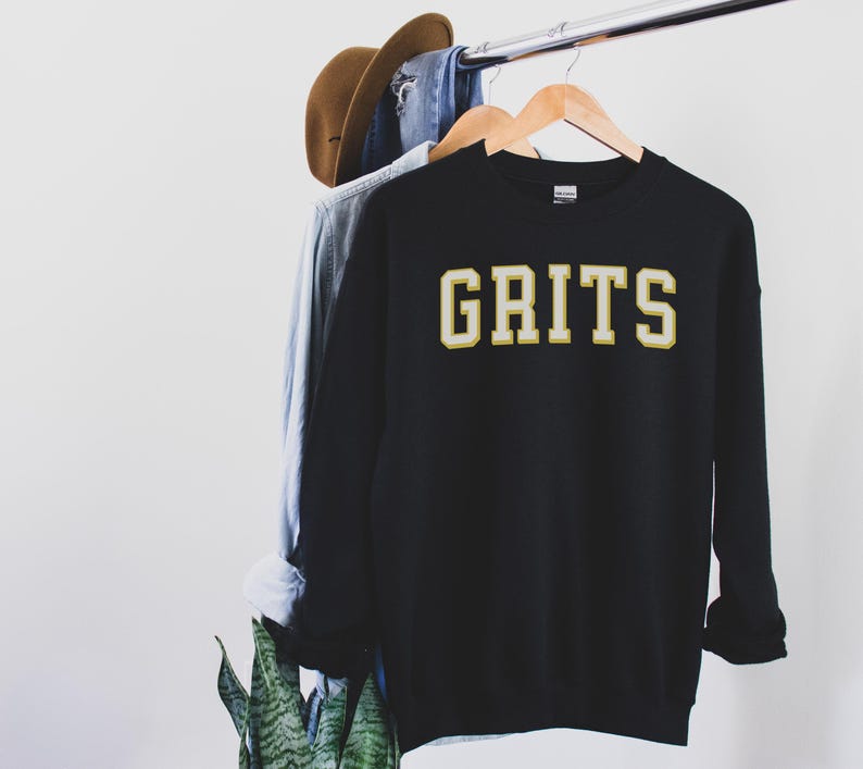 Grits Sweatshirt, Southern Food, Southern USA Gift, , American South