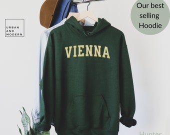 vienna hoodie, pullover,Austria, vienna jumper, vienna vacation, sweater, sweatshirt, souvenir