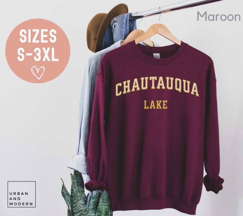 Chautauqua Lake Sweatshirt, Chautauqua Lake Shirt, Chautauqua Lake Gift