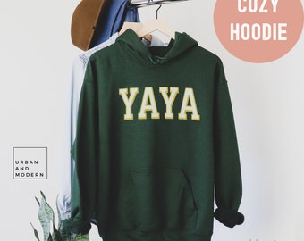 yaya hoodie, yaya sweatshirt, new yaya, yaya mothers day, yaya gifts, yaya sweater