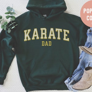 karate dad hoodie, karate fathers day, karate hoodie, karate sweater, karate gift,