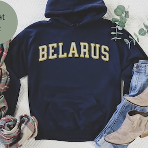 Belarus hoodie, belarus sweatshirt, belarus gifts, for him, travel, trip, vacation, jersey, sweater, jersey