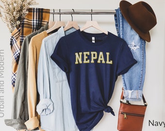 nepal shirt, nepal gift, tee, travel, asia, gifts, mom, dad fathers day mothers day
