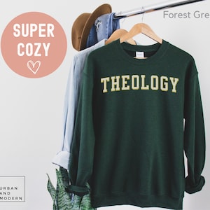 theology sweatshirt, theology gift, theology shirt, theology student, theology majo religious studies, theologian, varsity
