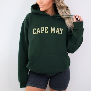 Sweat à capuche Cape May, sweat-shirt Cape May, chemise Cape May New Jersey, vacances Cape May, voyage Cape May, université, université,