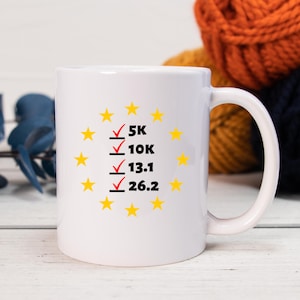 Marathon mug, Ceramic Mug 11oz, marathon gift, runners gift, marathon finisher mug,, running mug, race gift mug, race mug