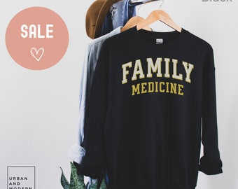 family medicine physician,, Match day sweatshirt, New doctor, Doctor in training, family medicine graduation, residency match day gift, fnp