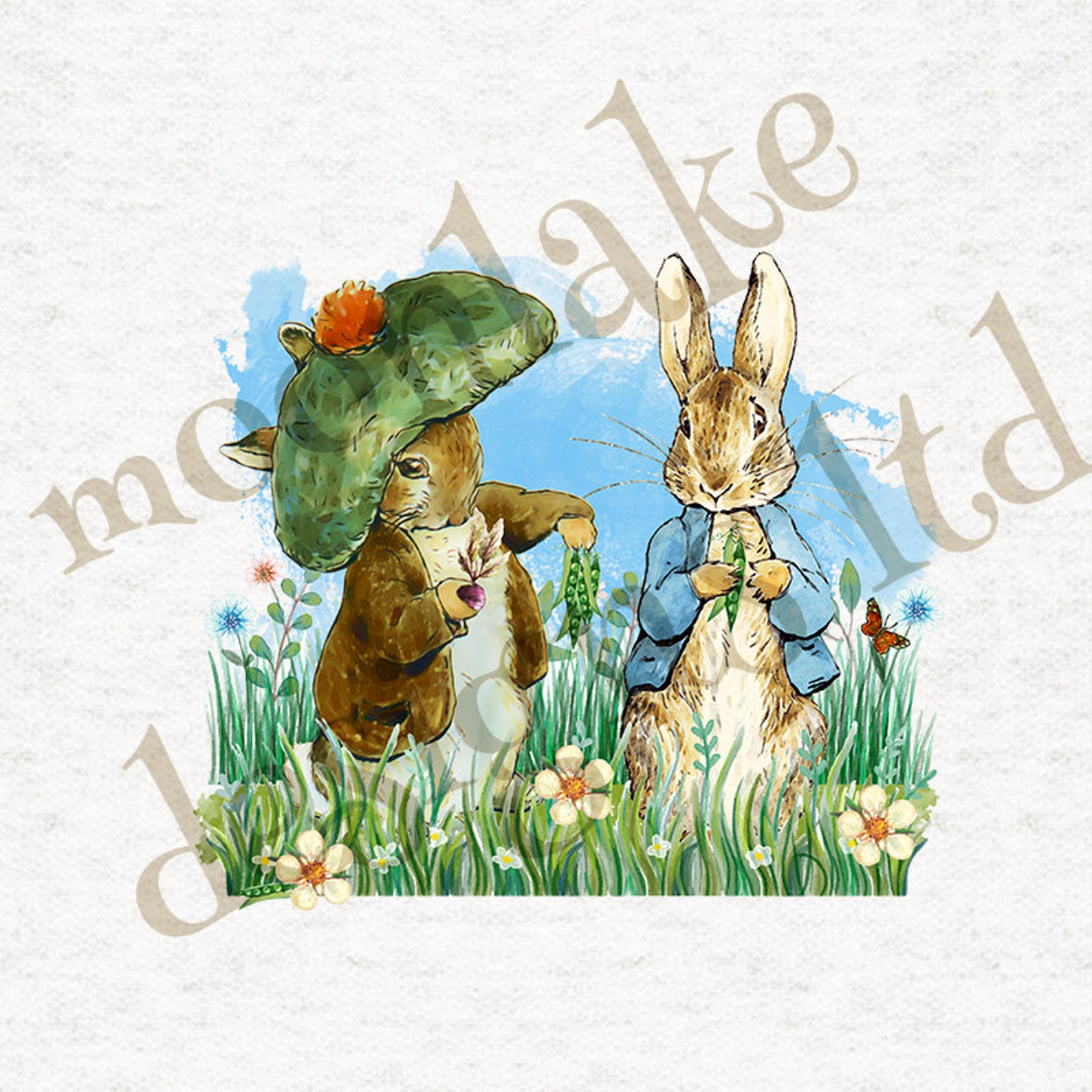 Peter Rabbit | Upholstery | Sewing | Craft | Printed Fabric Panels ...