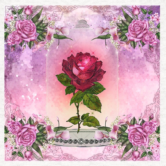 BÜGELBILD-Vintage-Shabby-Nostalgie-Winter-Weihnachten-3011