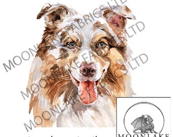 Australian Shepherd 100% lichte kwaliteit katoen 230 gsm of dik zacht 290 gsm polyester