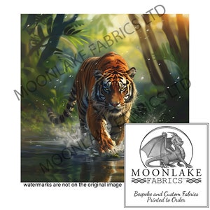 Tiger Paddling 100% Natural Cotton or 290gsm thick soft Polyester