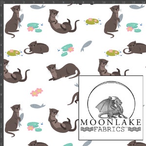 Otter 100% Quality Cotton Poplin *Exclusive* Size: 111.39cm wide (44 inches)