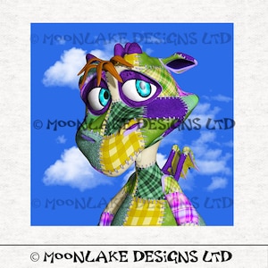 Children&#39;s Monster Fun Fabric Craft Panels in 100% Cotton or Polyester
