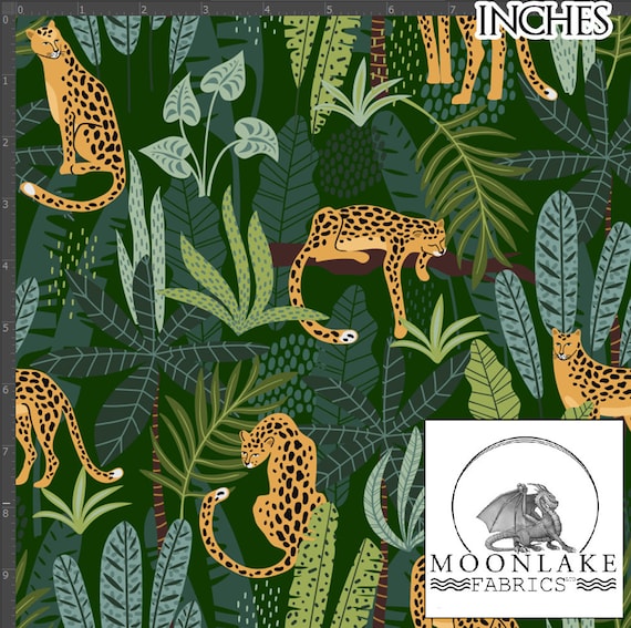 Green Leopard fam 』by Zuberi 60*60cm（Green Leopard fam