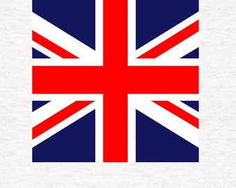 Union Jack fabric | Upholstery | Sewing | Craft | Fabric Craft Panels in 100% Cotton or Polyester