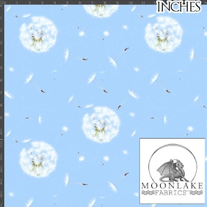 Dandelion Clock 100% Quality Cotton Poplin Fabric *Exclusive*