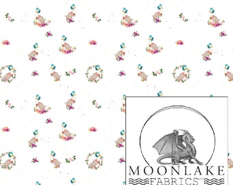 Beatrix Potter Jemima 100% Cotton 130 gsm Poplin **Exclusive** Size: 111.39cm wide (44 inches)