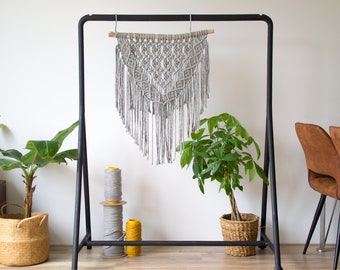 Grote macrame muur opknoping-verkrijgbaar in verschillende kleuren en maten-Boho Tapestry-"Oliver"