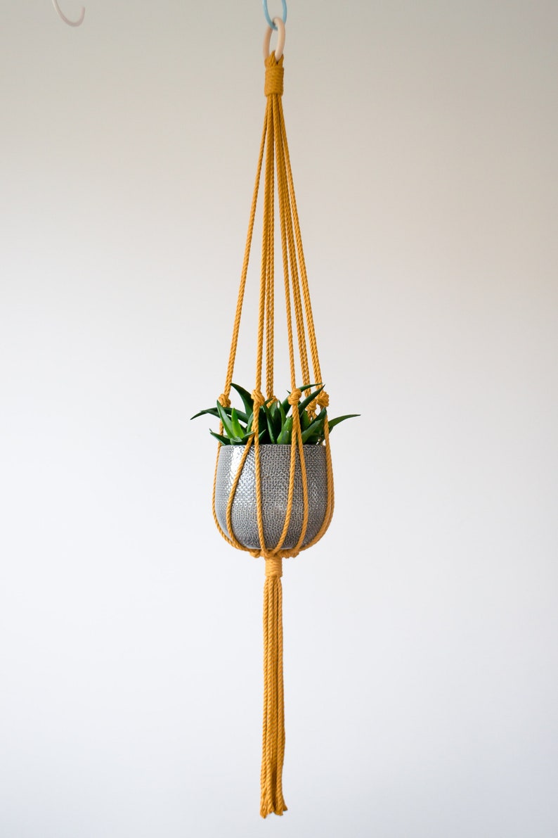 Minimalist Macrame Plant Hanger 40 100cm long image 10