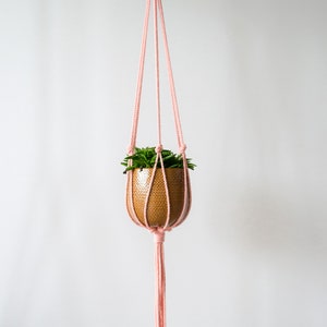 Minimalist Macrame Plant Hanger 40 100cm long image 8