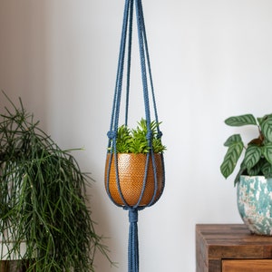 Minimalist Macrame Plant Hanger 40 100cm long image 5