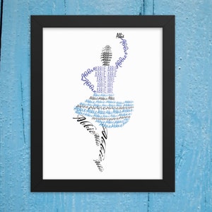 Personalized Dance Print, Highland Dance, Scottish Dancer, Irish Dance ...
