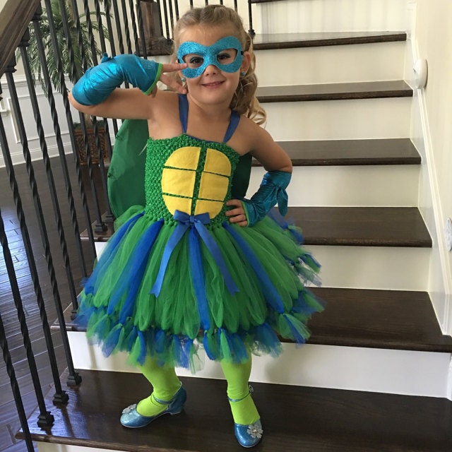 Leonardo Tutu TMNT Teenage Mutant Ninja Turtles Dress Up Halloween Child Costume
