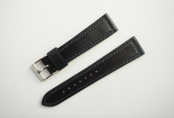 Shell cordovan watch strap best sale 20mm