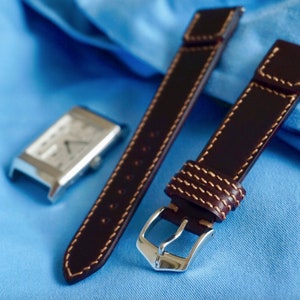 Horween Shell Cordovan Reverso Style Strap, 16mm-24mm - Etsy