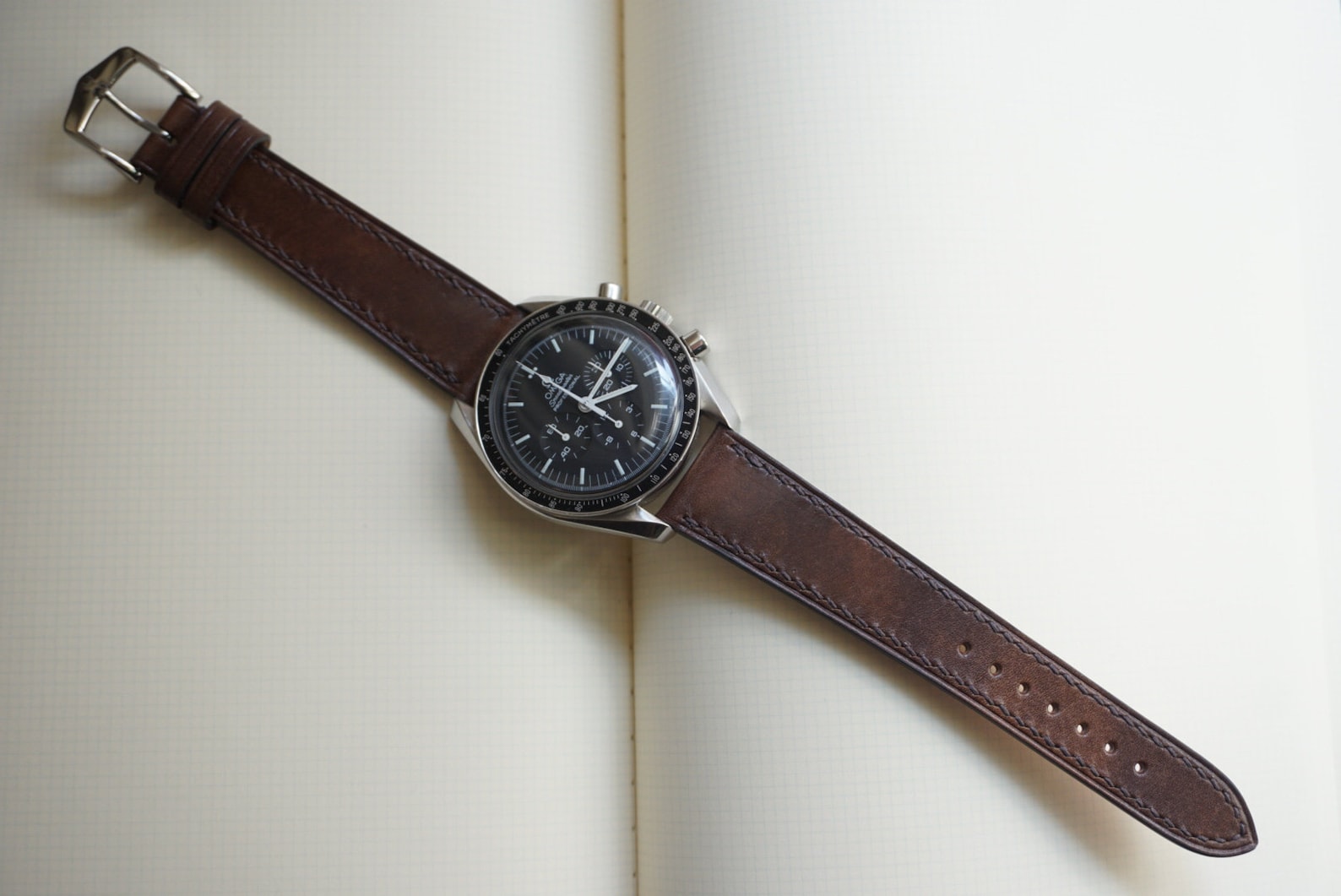 Brown Museum Calf Leather Watch Strap. 16mm 17mm 18mm 19mm - Etsy