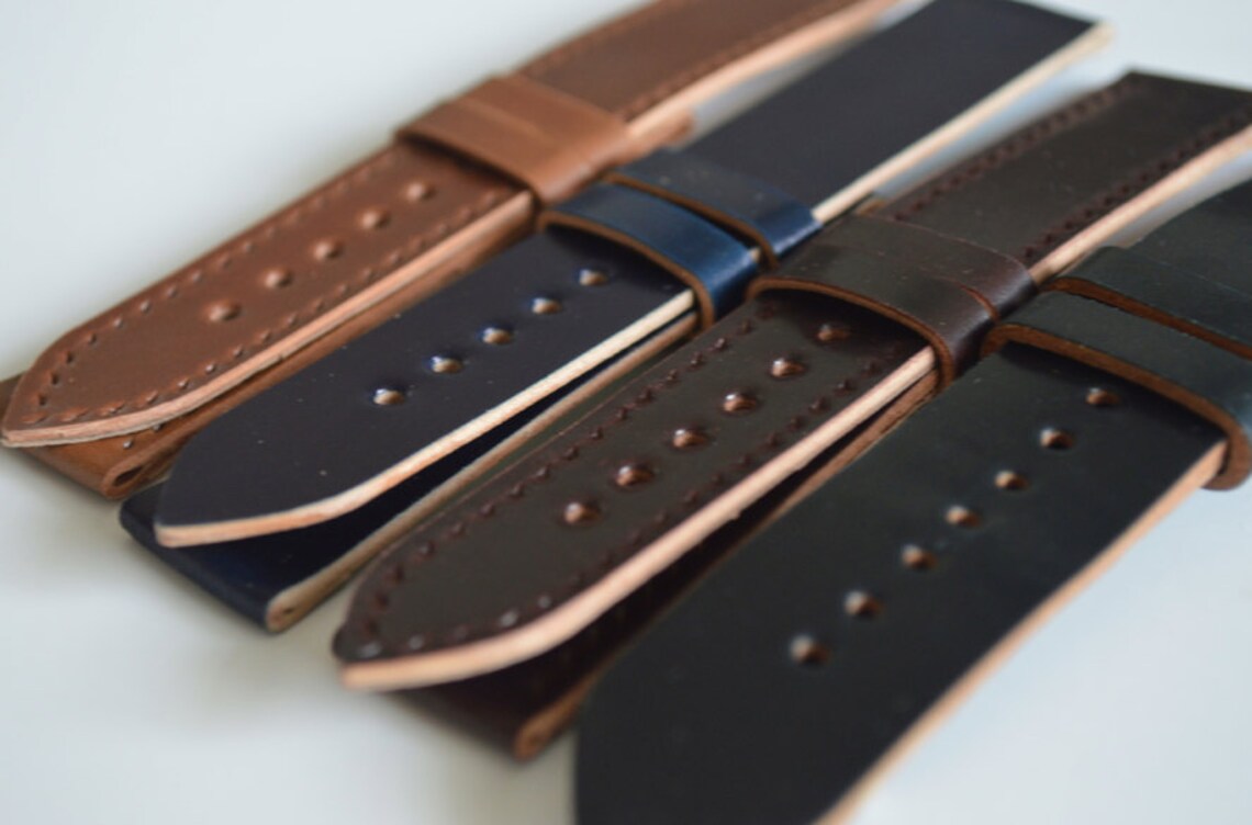 shell cordovan strap