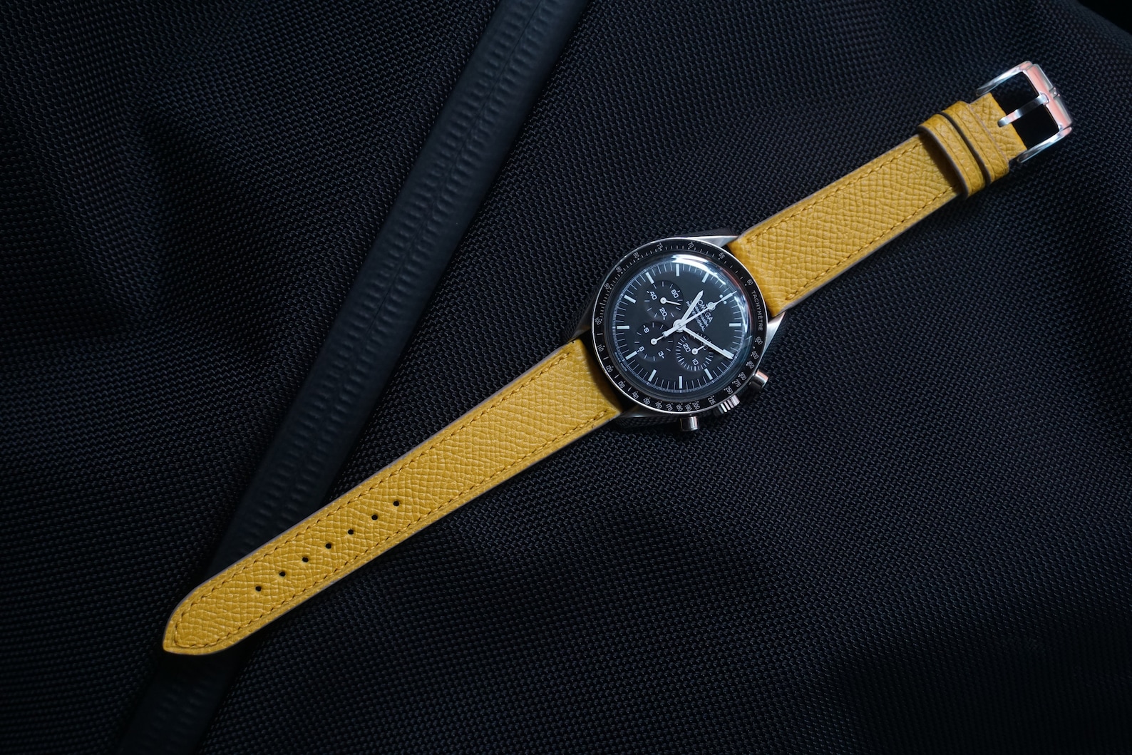 Custom Yellow Watch Strap in Epsom Leather. 12mm24mm Etsy
