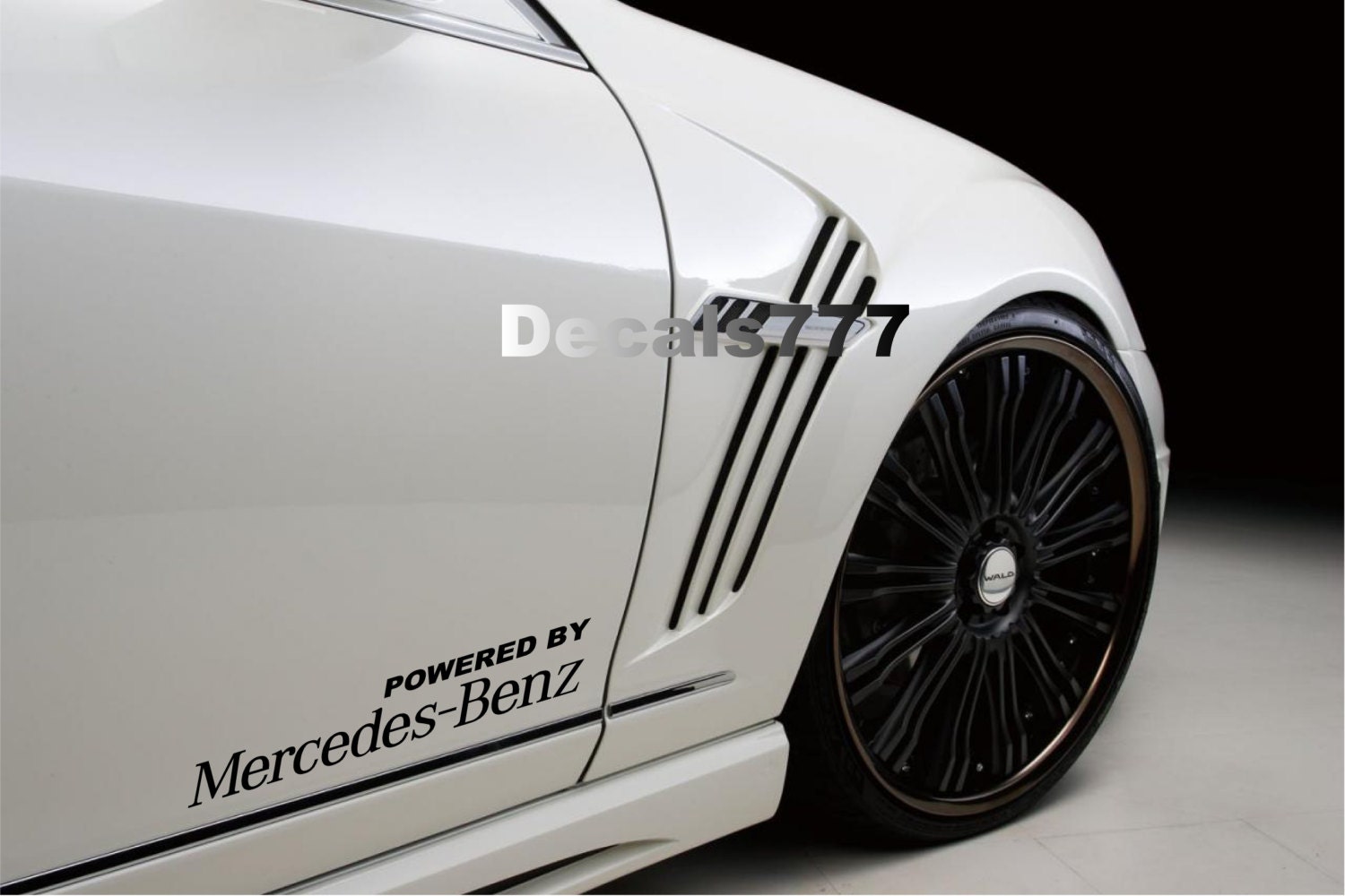 Powered by Mercedes Benz Racing C55 C36 Clk E55 Cls63 E63 G55 Amg Cl500  S500 S600 S550 S420 S320 Sport Car Decal Sticker Emblem Logo -  Ireland