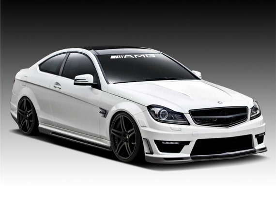 AMG Mercedes Benz Racing Windshield Decal Sticker CLS63 CL65 CL63 C63 SL65  SL63 G63 G55 E63 