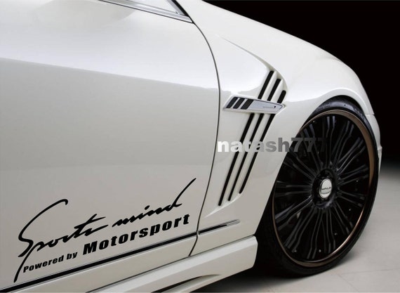 Sports Mind Powered by ///M BMW Motorsport E36 E39 E46 E60 M3 M4 M5 M6 Z3  Z4 235i 328i 330i 335i 528i 535i 550i 640i Racing Decal Sticker 