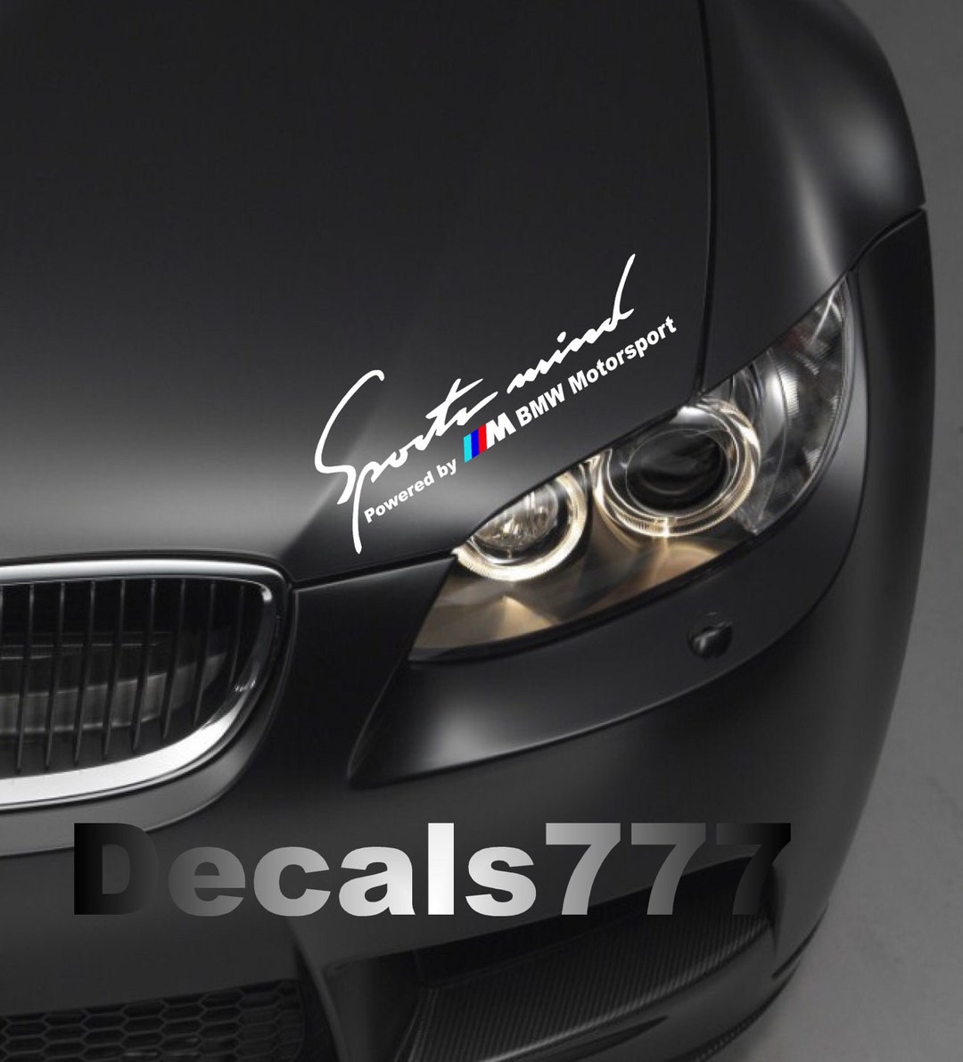 Stickers Autocollants Powered by BMW M Motorsport - 3M Pro GTStickers