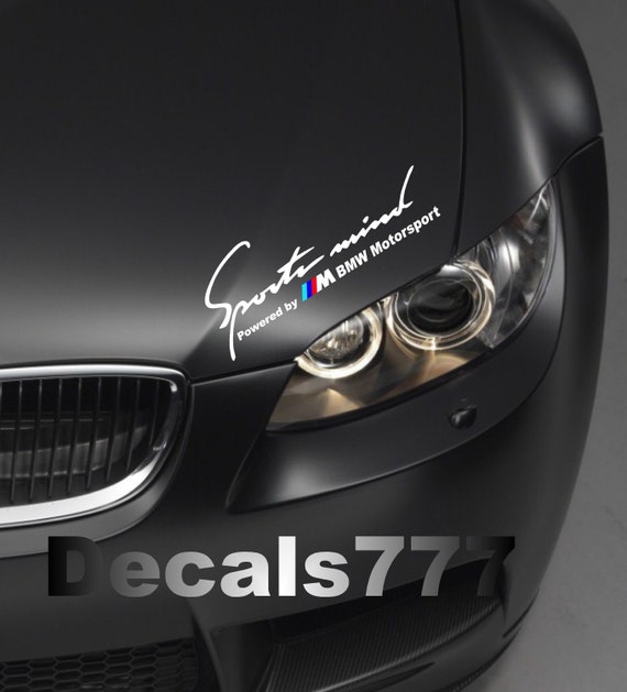 Stickers autocollant BMW Motorsport ///M Motorsport