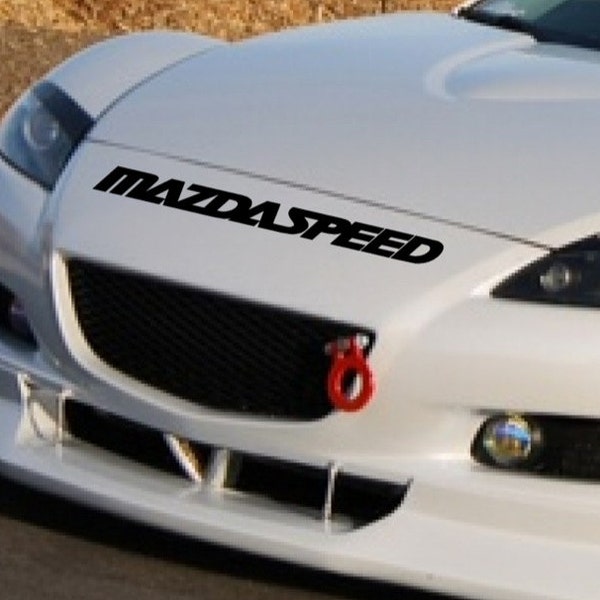 Mazdaspeed - Racing Sport MAZDA 2 3 5 7 RX7 RX8 Miata Vinyl decal sticker emblem logo