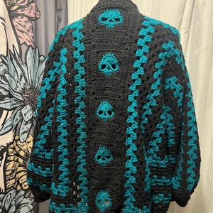 Custom Oversized Hexagon Cardigan