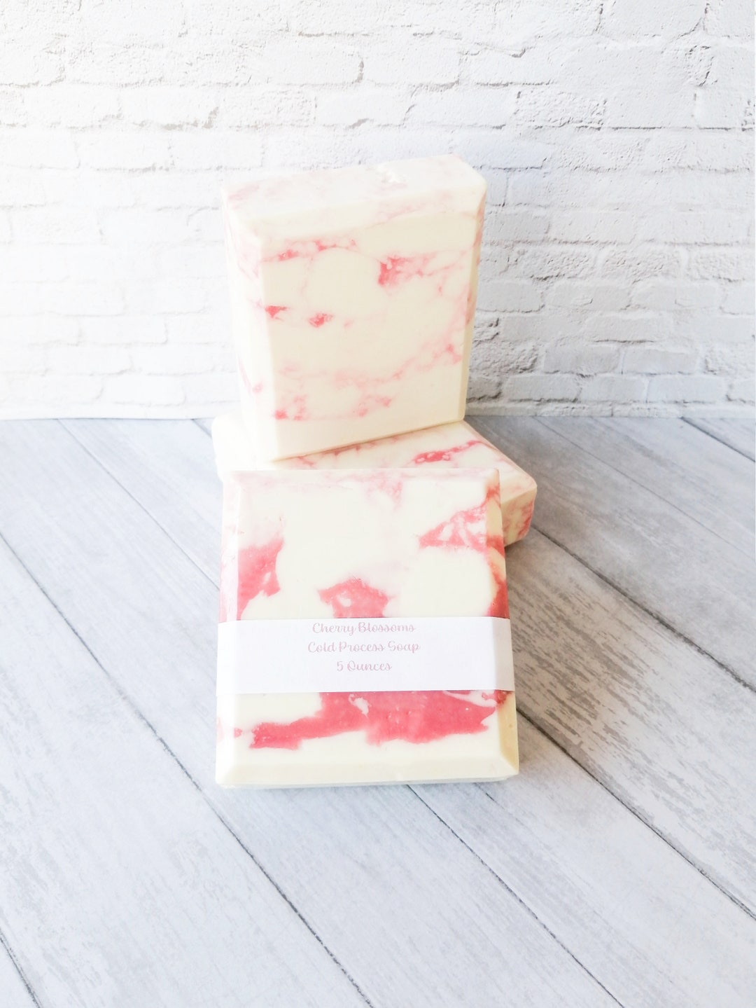 Cherry Blossom Vegan Homemade Bar Soap Etsy