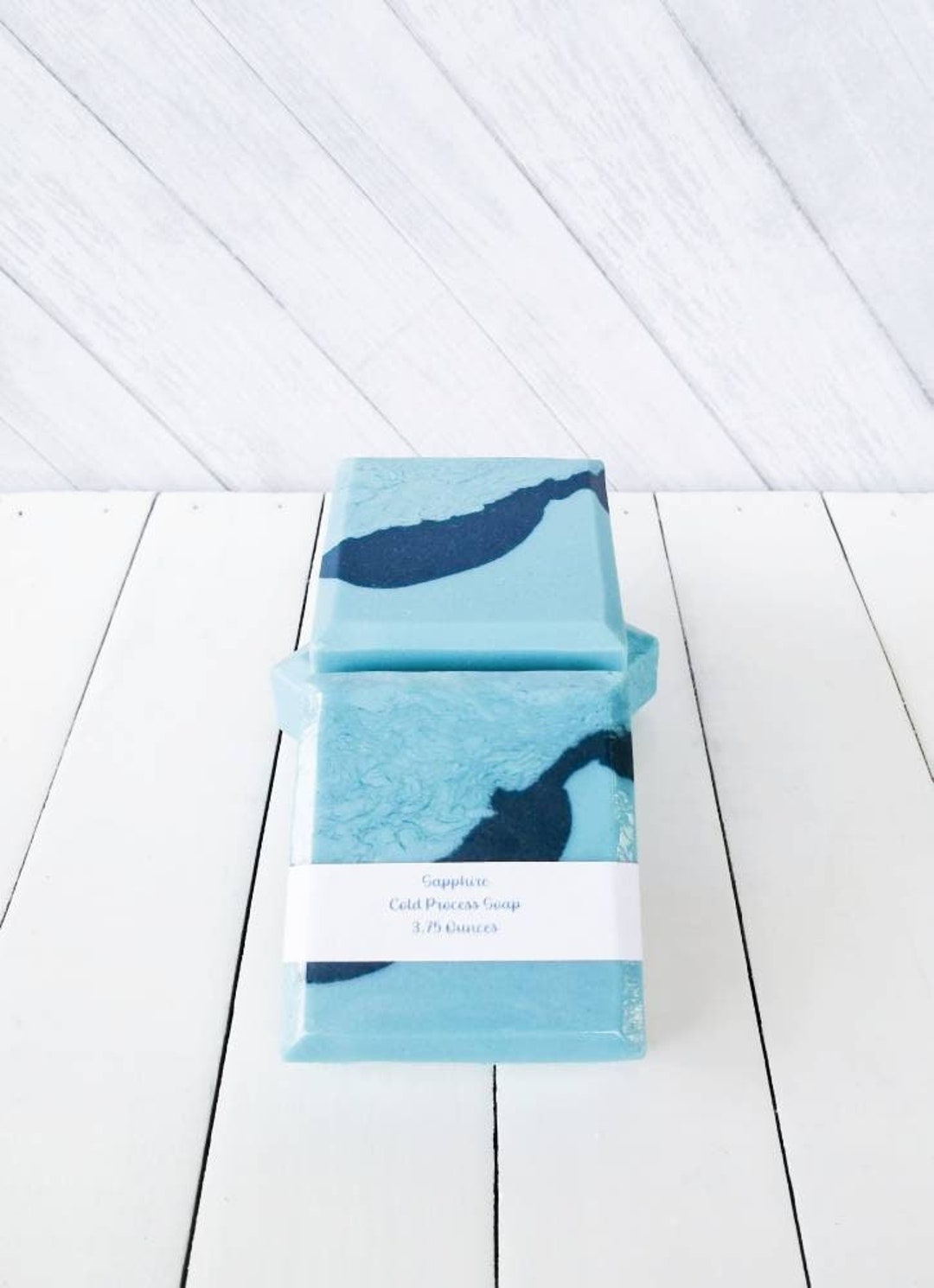 Sapphire Blue Scent Vegan Homemade Bar Soap Etsy