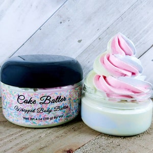 Birthday Cake Whipped Body Butter – Pure Honey Cosmetics