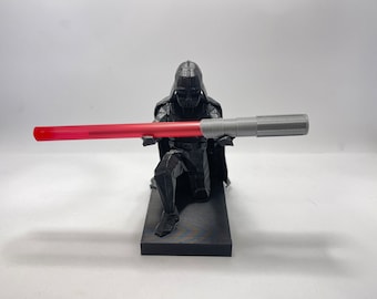 Darth Vader Pen Holder 3D Printed Free Lightsaber Pen