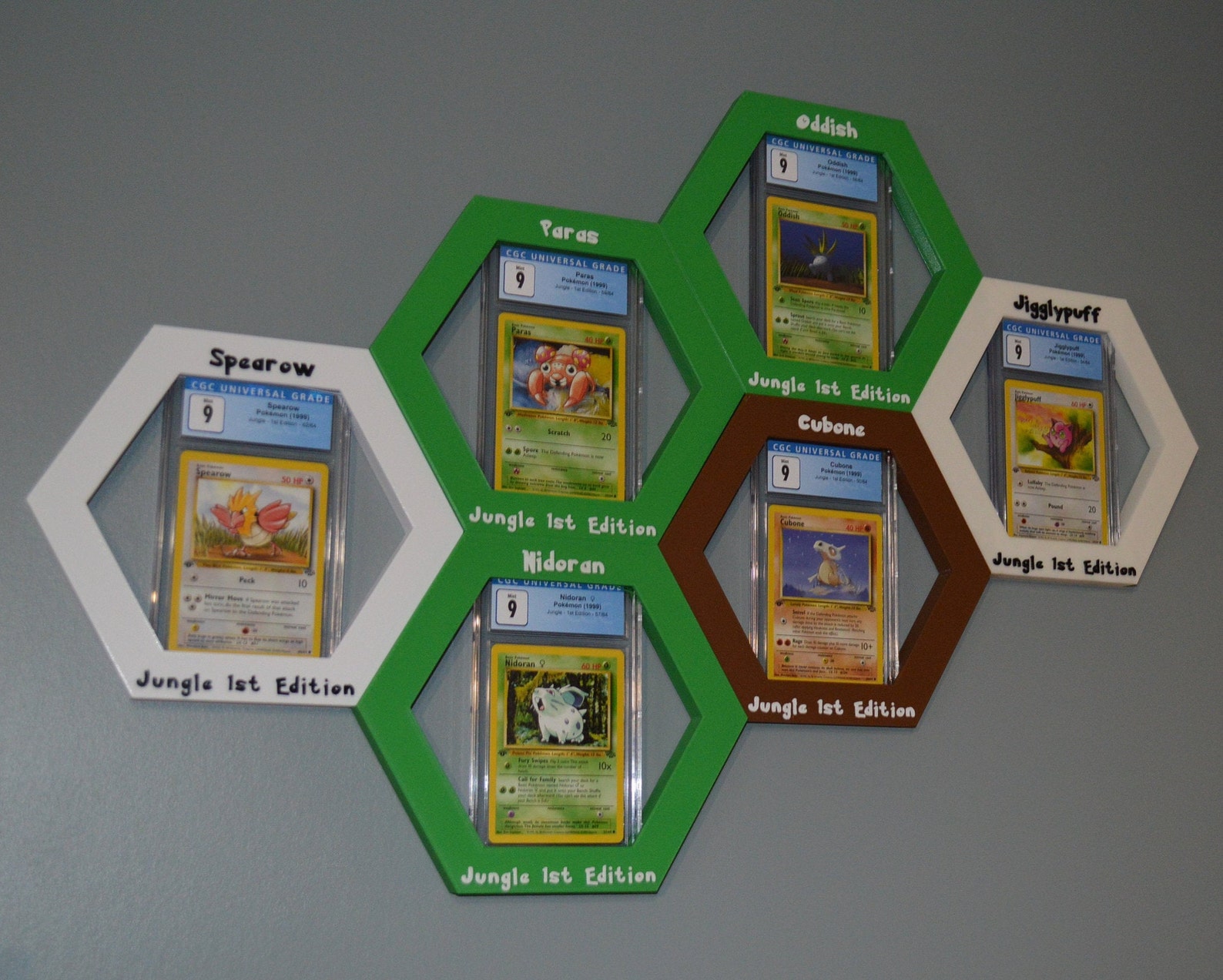 Graded Card Display for CGC or PSA Hexagon System 3D Printed Etsy