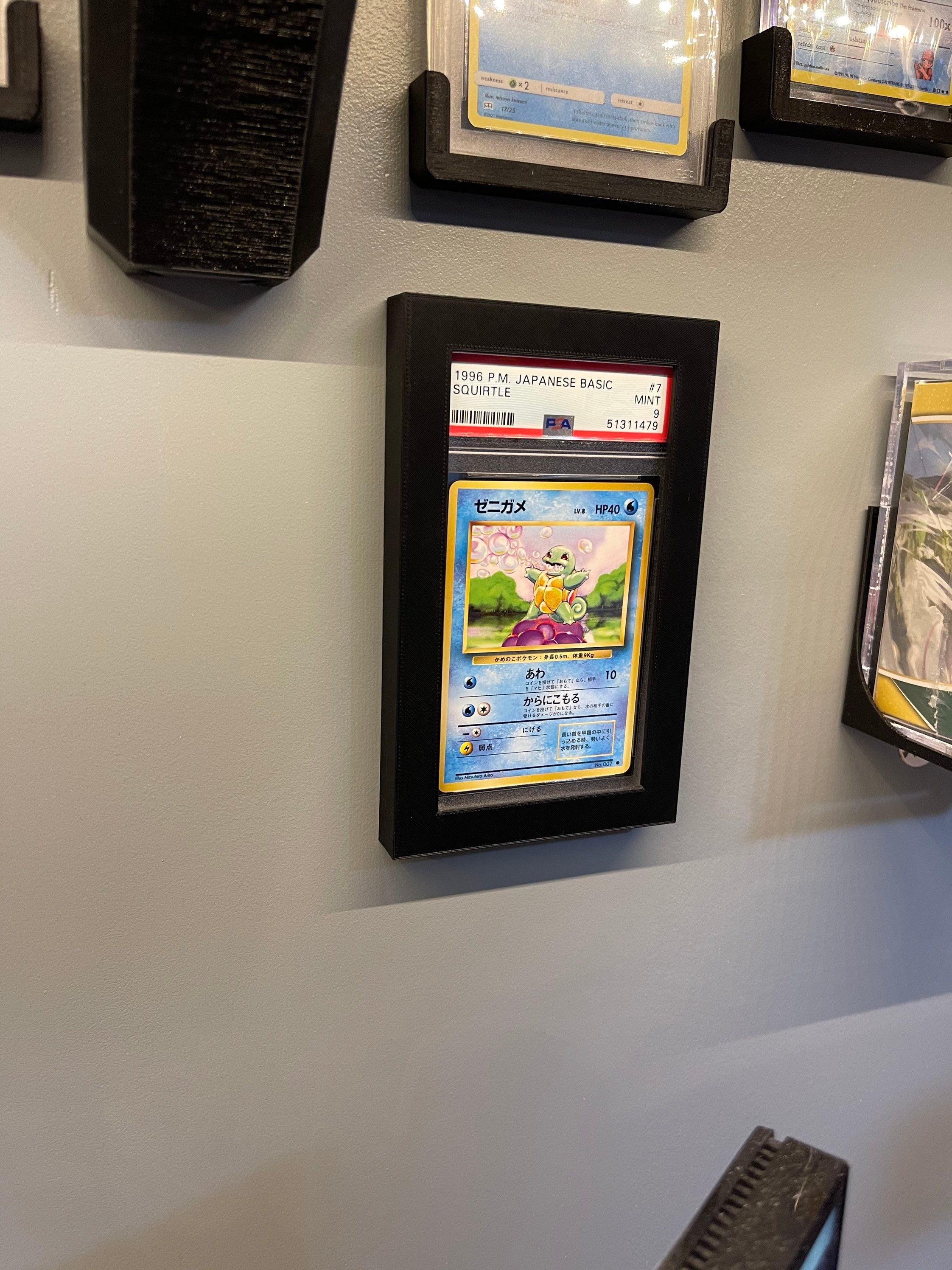 Graded Card Wall Mounted Display 3D Printed CGC PSA Etsy