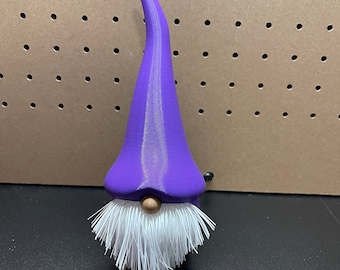 3D Printed Gnome Fuzzy Beard Medium 8"