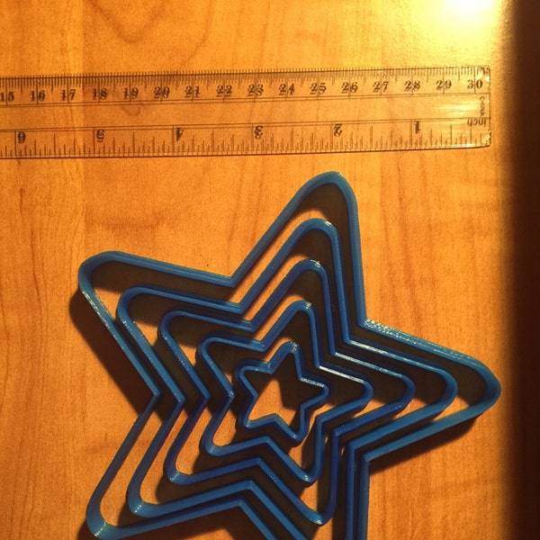 Star Cookie Cutter - Choose Your Own Size- Fast Shipping - Sharp Edges - Exceptional Quality